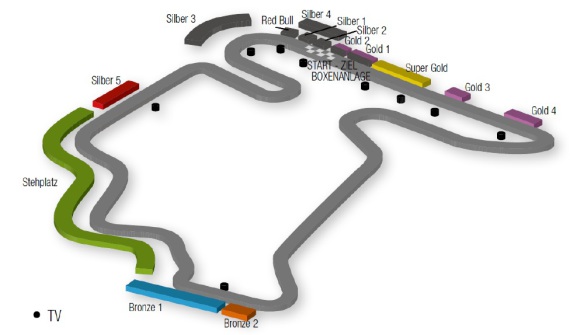 Formel1 Budapest/Ungarn Plan