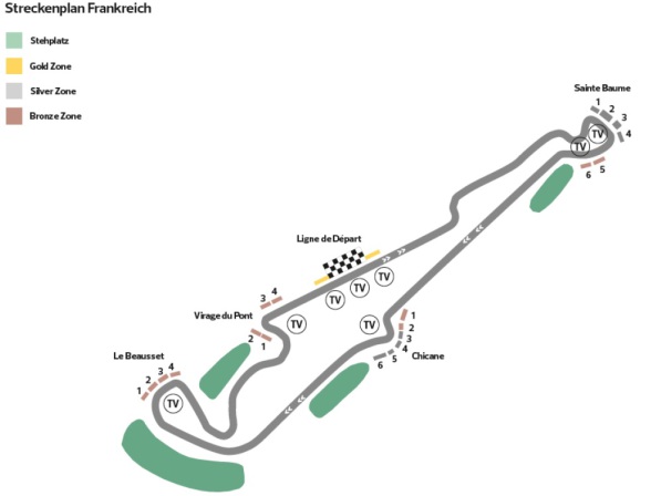 F1 Strecke Frankreich