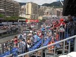 F1 Monaco, Blick von T oben