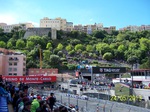 F1 Monaco, Tribüne T, Blick nach links